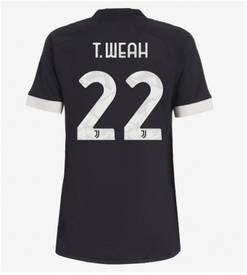Juventus Timothy Weah #22 Tredje Tröja Dam 2023-24 Kortärmad